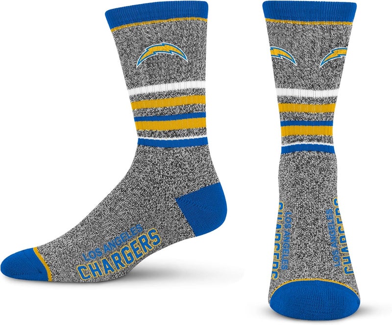 FBF Store For Bare Feet Men's NFL 5 Star Marbled Crew Sock, 1 Pair - Image 1
